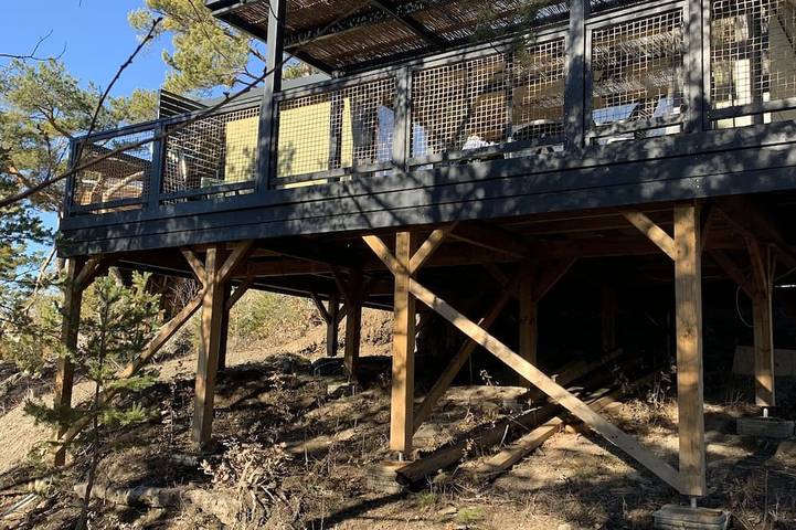 Gîte pour 6 personnes, avec Terrasse et Jardin dans Baie Saint-Michel