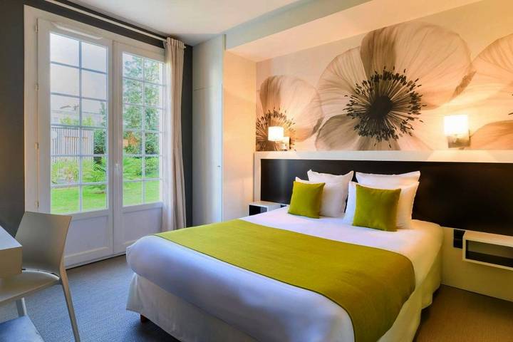 Hôtel pour 2 personnes, avec jacuzzi ainsi que sauna et jardin, animaux acceptés