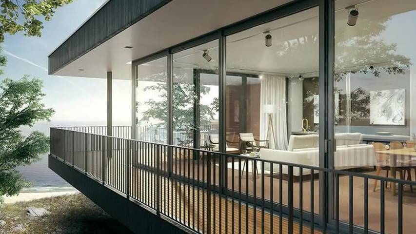 Ferienhaus für 10 Personen, mit Sauna und Garten