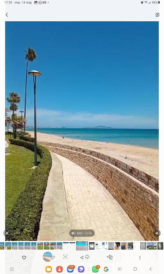 Gîte pour 6 personnes, avec jardin ainsi que vue et piscine dans Restinga Smir - 4