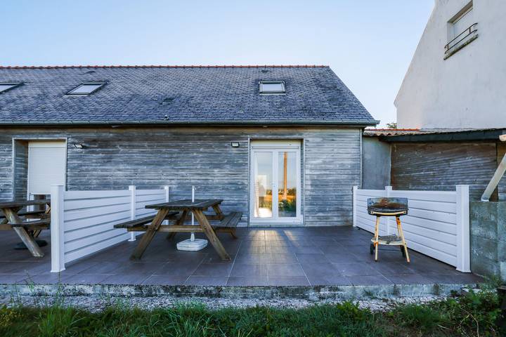 Maison de vacances pour 3 personnes, avec jardin