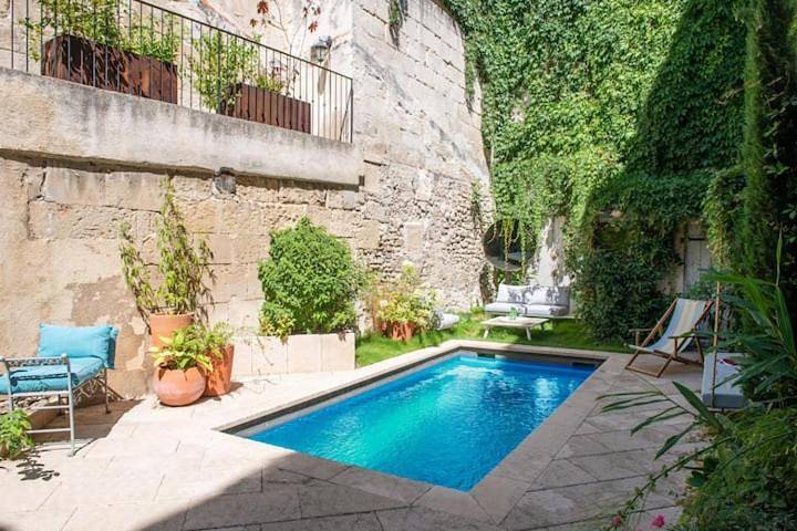 Location de vacances pour 12 personnes, avec jardin ainsi que piscine et vue, animaux acceptés dans Arenes D Arles - 3