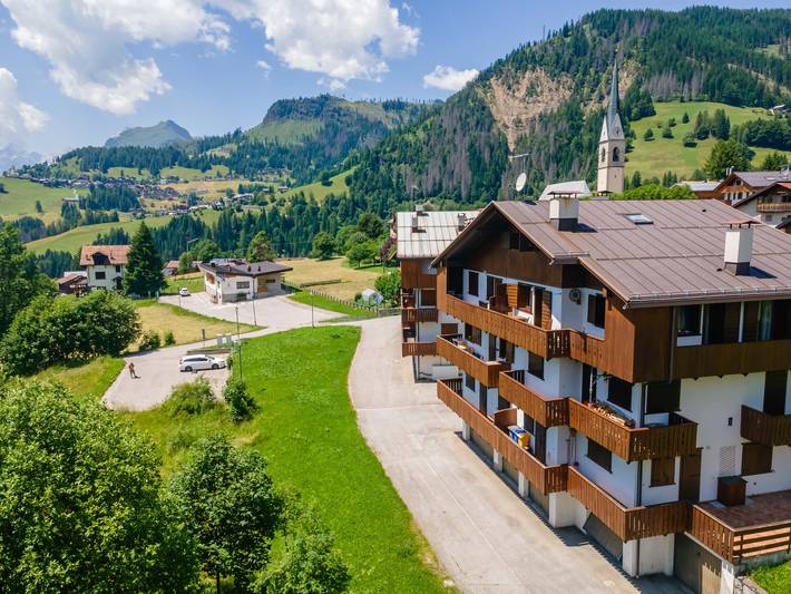 Appartamento per 9 persone, con balcone in Selva di Cadore
