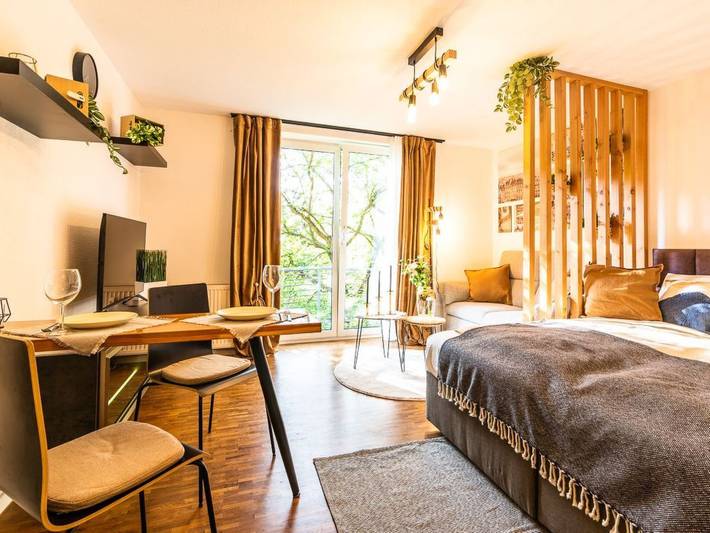 Gîte pour 2 personnes, avec balcon à Detmold