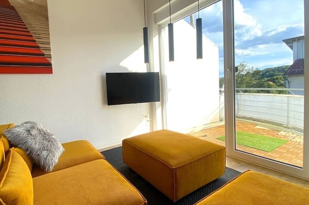 Ganze Wohnung, Modernes Apartment in Nähe der Uni & des \"Elster-Radwegs\" - Karls Apartment B14 in Gera, Ostthüringen