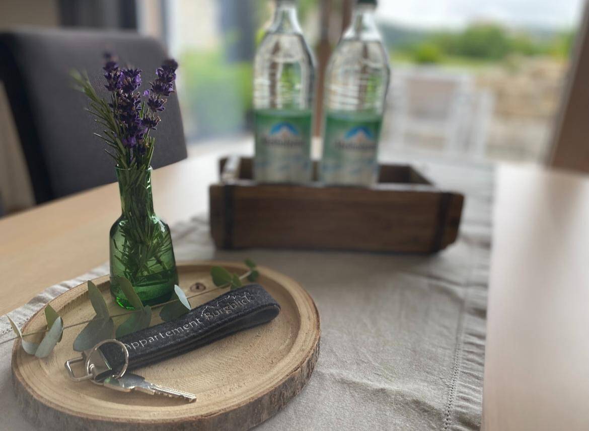 Ganze Wohnung, Ferienwohnung 'Burgblick' mit privater Terrasse, privatem Garten und Wlan in Harburg (Schwaben), Bayerisch Schwaben