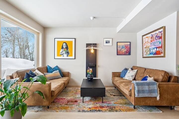 Ferienwohnung für 4 Personen, mit Meerblick und Terrasse sowie Garten in Tromsø - 3