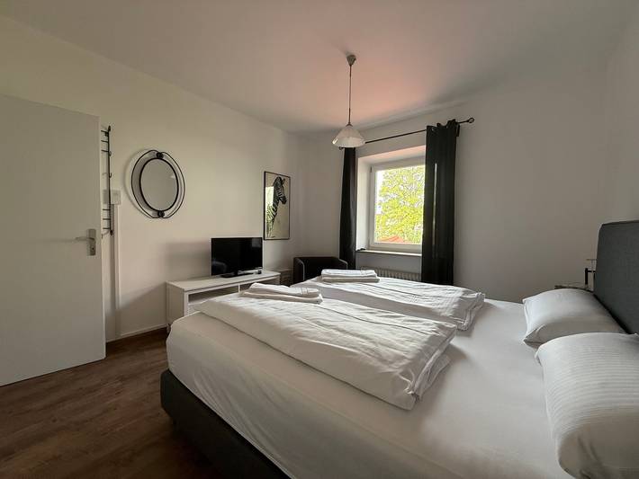 Zimmer für 2 Personen, mit Garten - 1