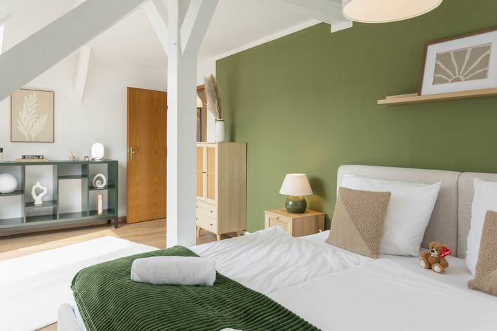 Appartement entier, Appartement « Loft urbain confortable » avec Wi-Fi in Dessau, Domaine des jardins de Dessau-Wörlitz