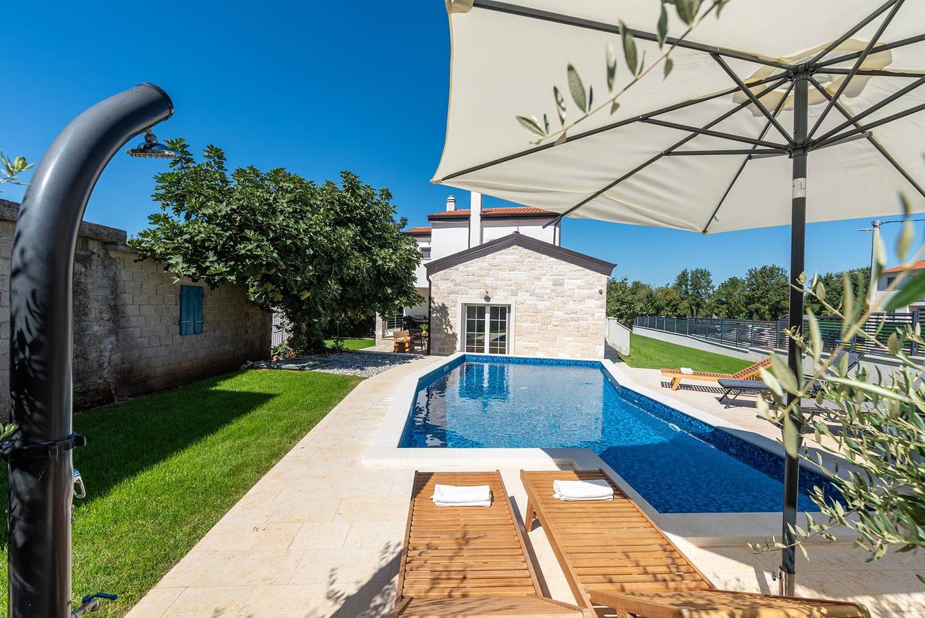 Villa Nina mit privatem Pool für 6 Gäste in der Nähe von Poreč in Grad Poreč, Porec und Umgebung