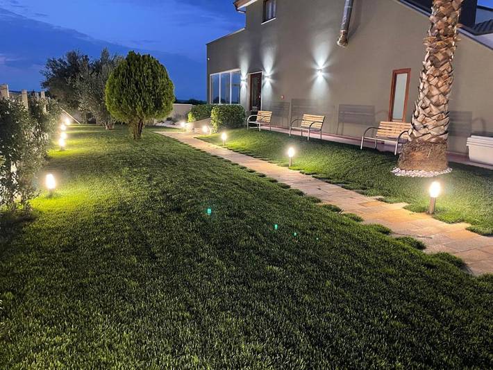 Appartamento per 2 persone, con giardino e terrazza, con animali domestici in Palagiano