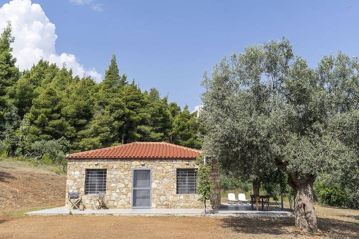 Ferienhaus für 5 Personen, mit Garten in Chalkidiki