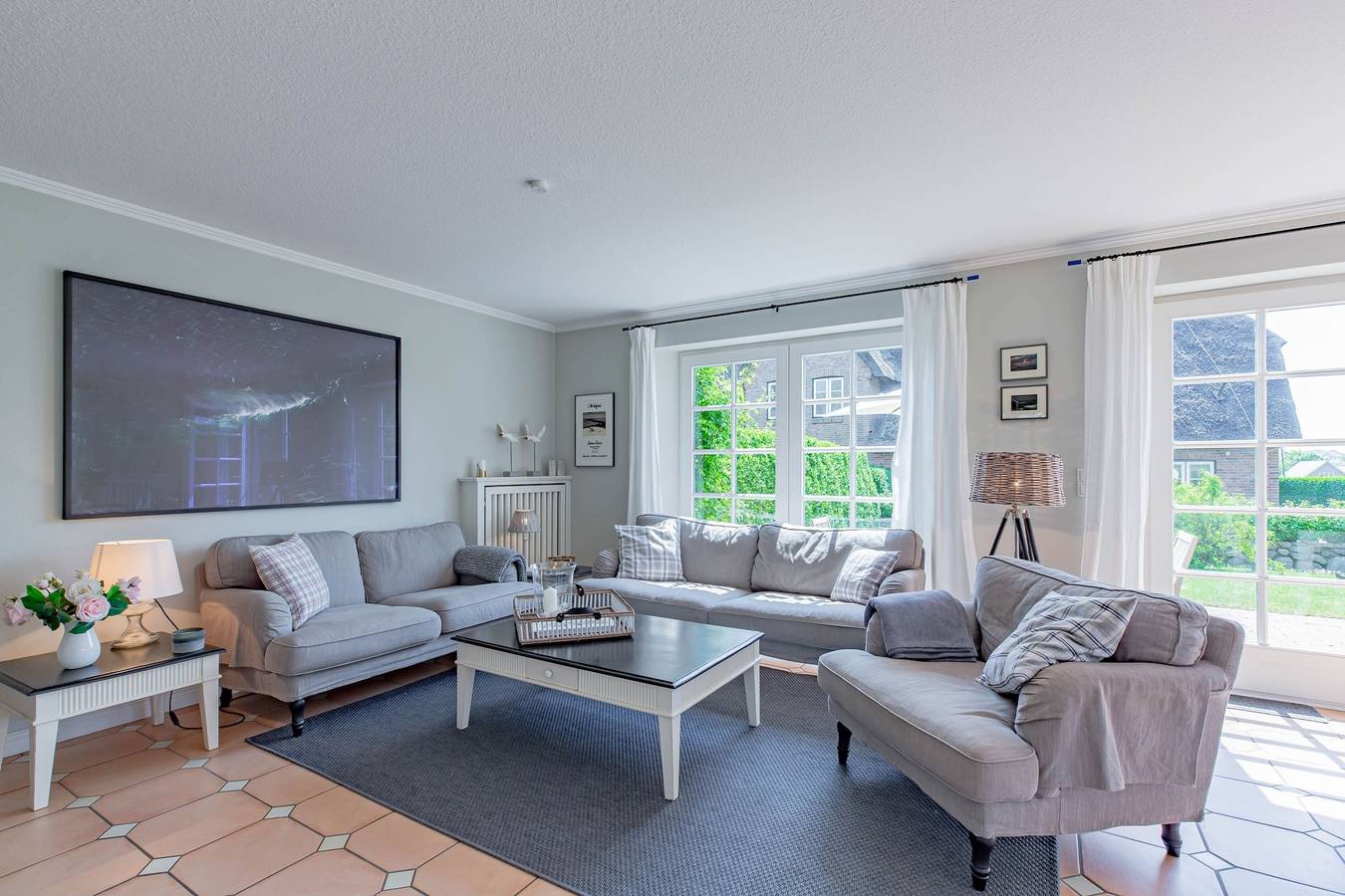 Reetdachhaus Hedehusum in Utersum, Föhr