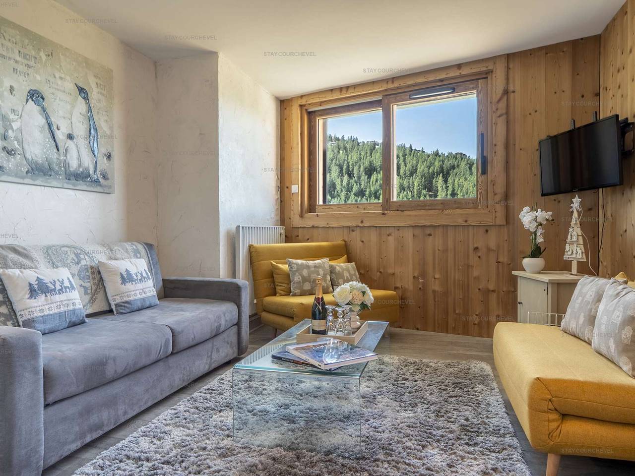 Apartamento entero, Apartamento acogedor en Courchevel 1650 - 4 personas in Courchevel 1650 (Moriond), Saint-Bon-Tarentaise