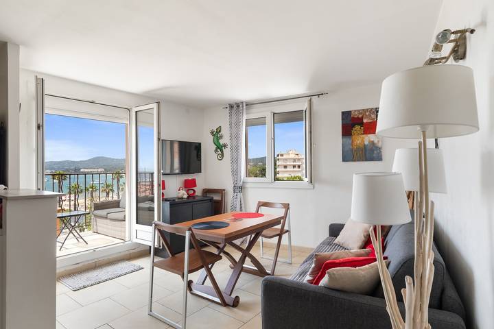 Ferienwohnung für 3 Personen, mit Balkon und Ausblick in Le Lavandou - 2