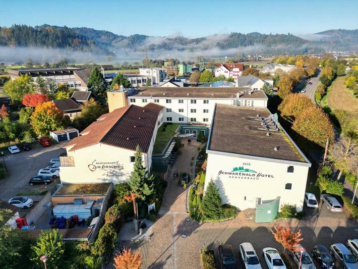Hotel für 3 Personen, mit Balkon und Terrasse sowie Pool und Sauna in Gengenbach
