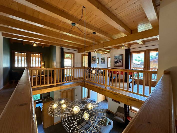 Chalet pour 14 personnes, avec terrasse, animaux acceptés à Samoëns