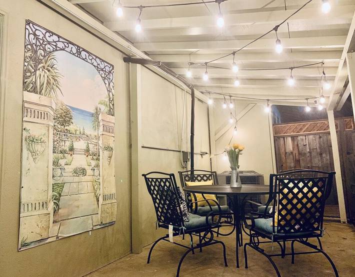 Vacation rental for 4 people, with yard and pool as well as terrace in San José