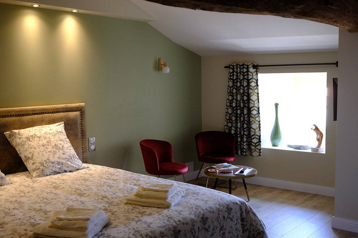 Chambre d'hôtes la Maison du Sculpteur - Chambre in Tiffauges, Vallée de la Loire