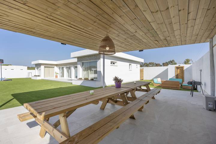 Casa rural para 12 personas, con jardín en Bahía de Cádiz - 3