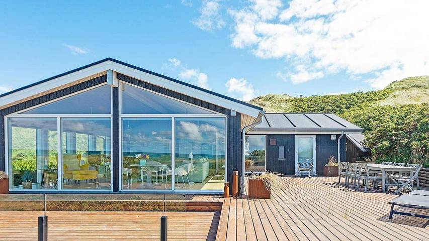 Ferienhaus mit Meerblick für 7 Personen, mit Whirlpool und Terrasse in Grønhøj Strand - 3