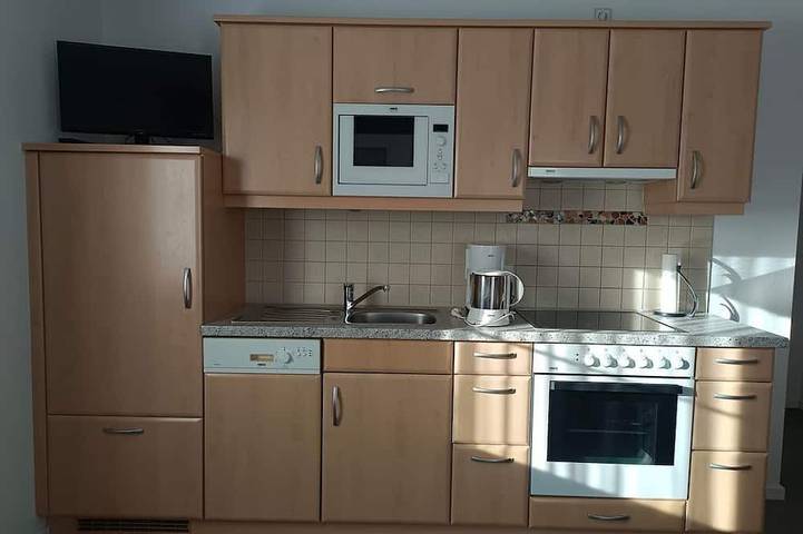 Ferienwohnung für 8 Personen, mit Sauna und Balkon
