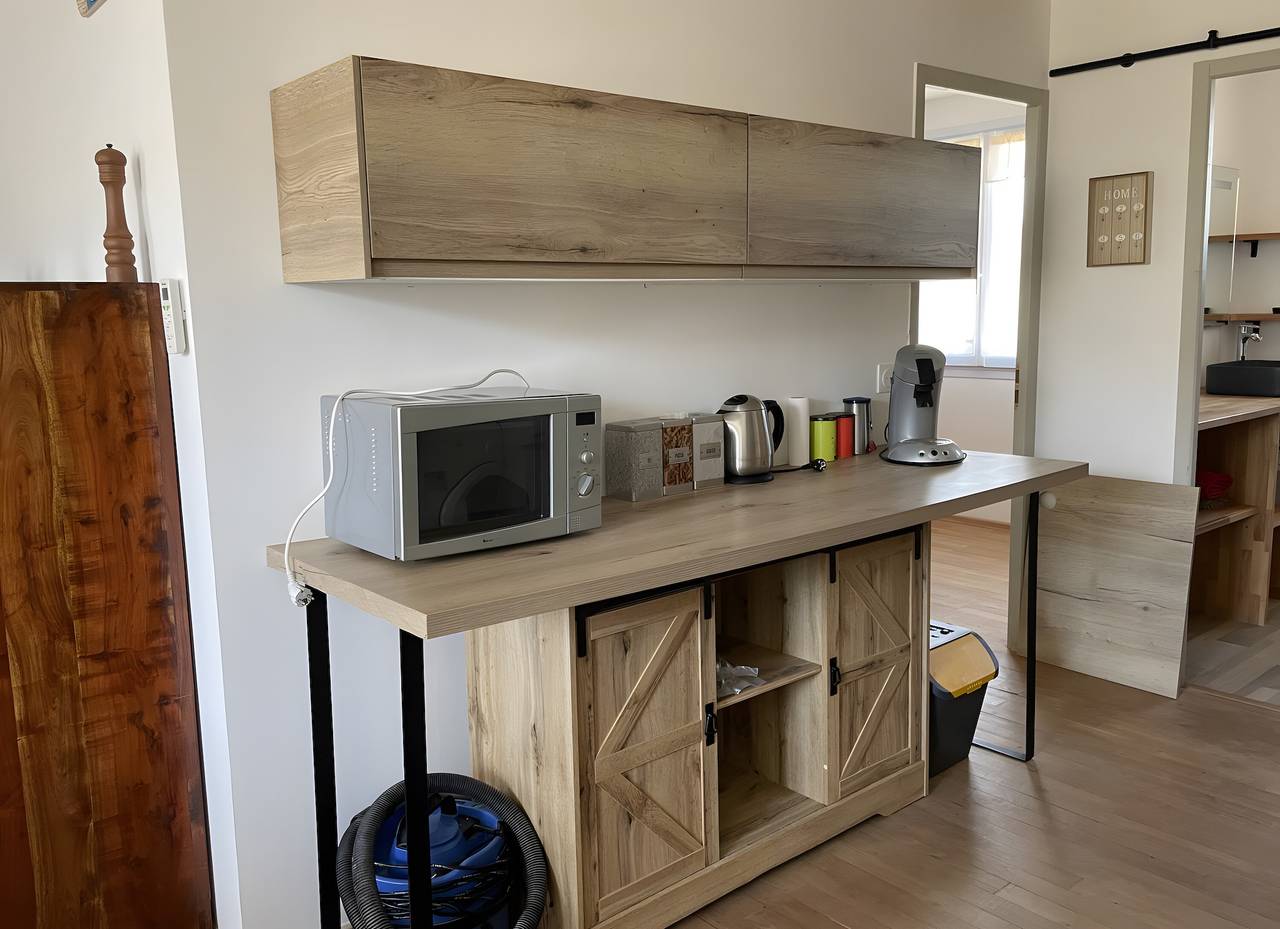 Ganze Wohnung, Appartement 'Au Pied Des Albères' mit Bergblick, Wlan und Klimaanlage in Montesquieu-des-Albères, Céret und Umgebung