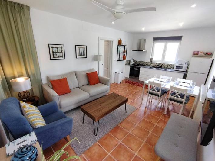 Casa vacanza per 4 persone, con Terrazza e Giardino nonché Piscina e Panorama a Oria (Andalucía)