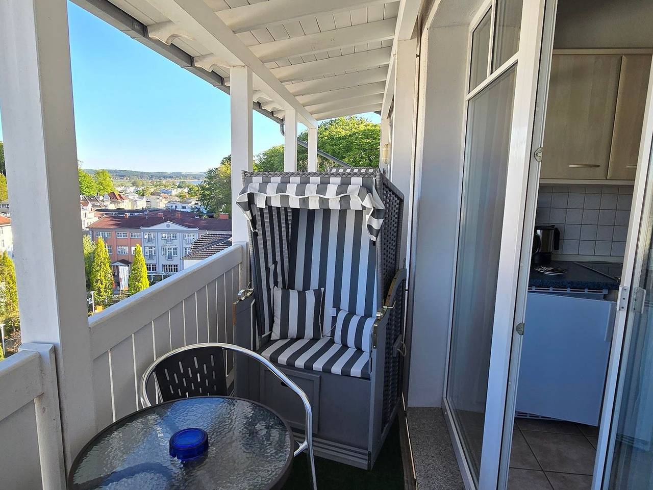 Ganze Ferienwohnung, Residenz Seeblick 28 mit seitlichen Ostseeblick - Studio 28 / mit Balkon in Strand Sellin, Sellin