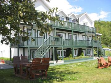 Hôtel pour 2 personnes, avec vue et terrasse dans Tadoussac