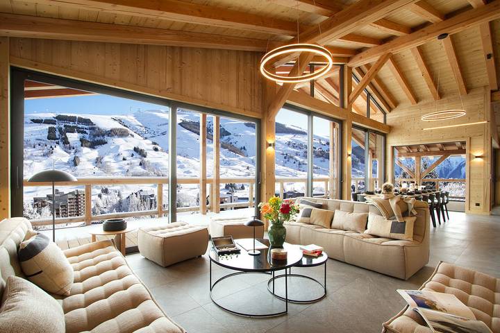 Chalet für 14 Personen, mit Sauna und Balkon