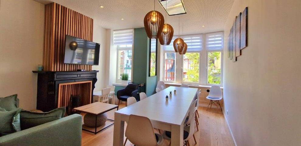 Ferienhaus für 14 Personen, mit Ausblick, mit Haustier in De Panne