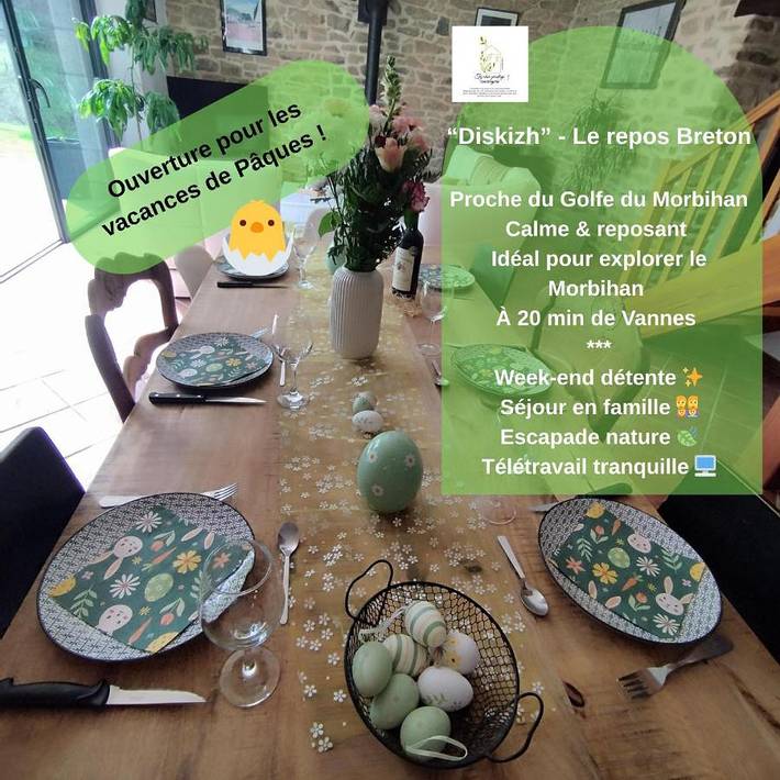 Maison de vacances pour 6 personnes, avec jardin et vue