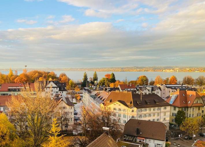 Ferienwohnung für 4 Personen, mit Seeblick und Ausblick sowie Balkon in Bregenz - 4