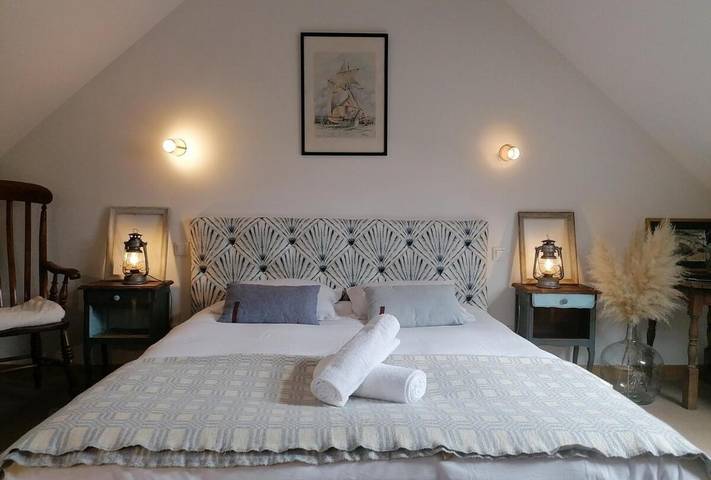Gîte pour 7 personnes, avec Vue dans Port de Loguivy de la mer