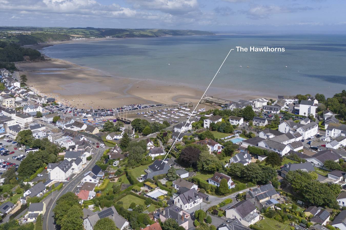 The Hawthorns - Luxury Cottage, Hot Tub, Sea Views in Saundersfoot, Pembrokeshire