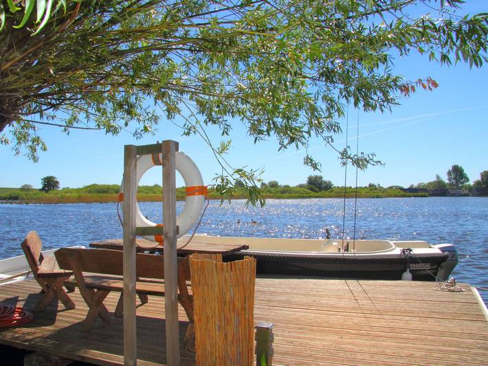 Ferienwohnung für 5 Personen, mit Ausblick und Seeblick sowie Terrasse und Garten, kinderfreundlich an der Müritz - 2