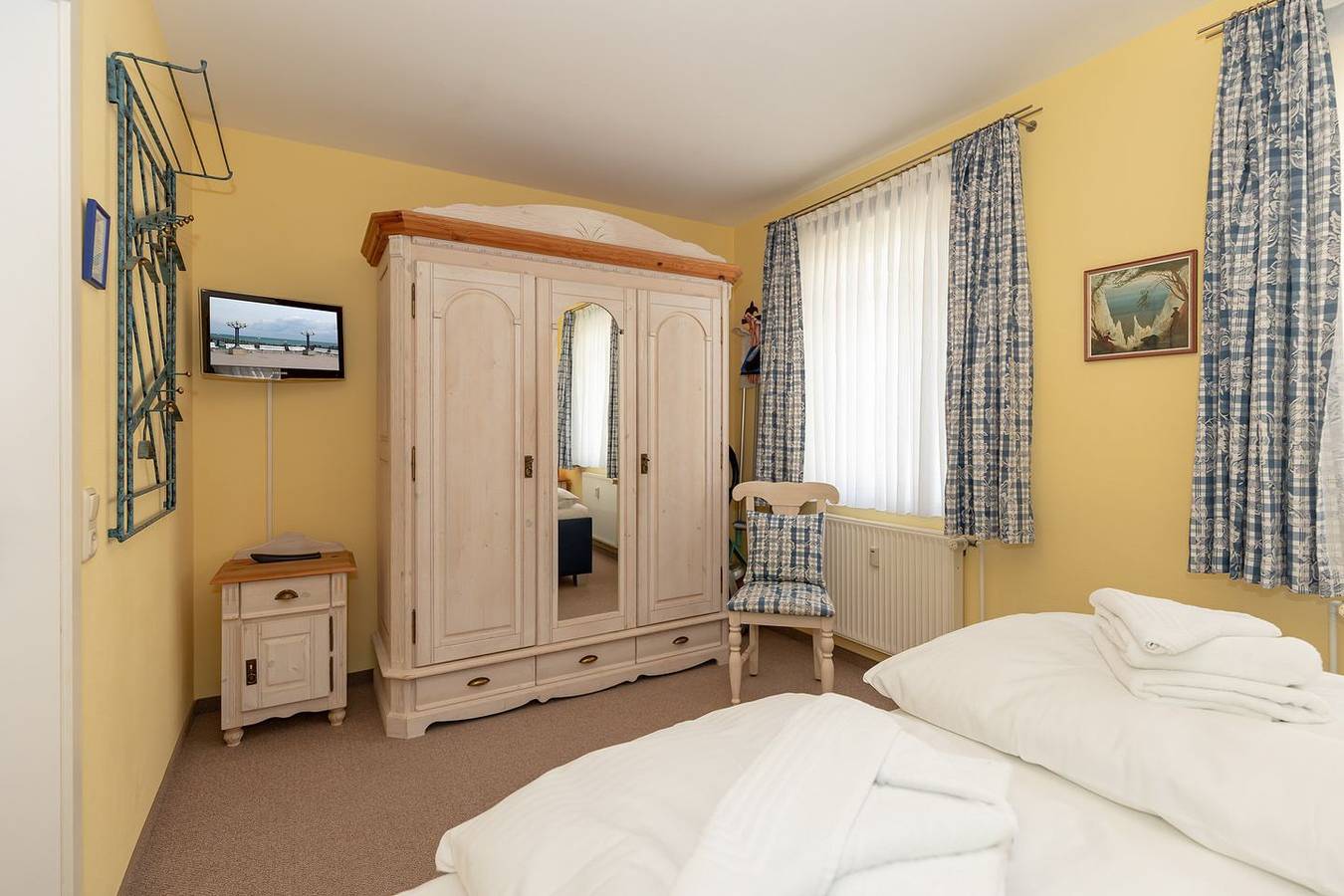 Appartement entier, Hübsche, ruhige Ferienwohnung mit Balkon und Wlan - nur 180 m zum Ostseestrand! in Ostseebad Kühlungsborn, Kühlungsborn