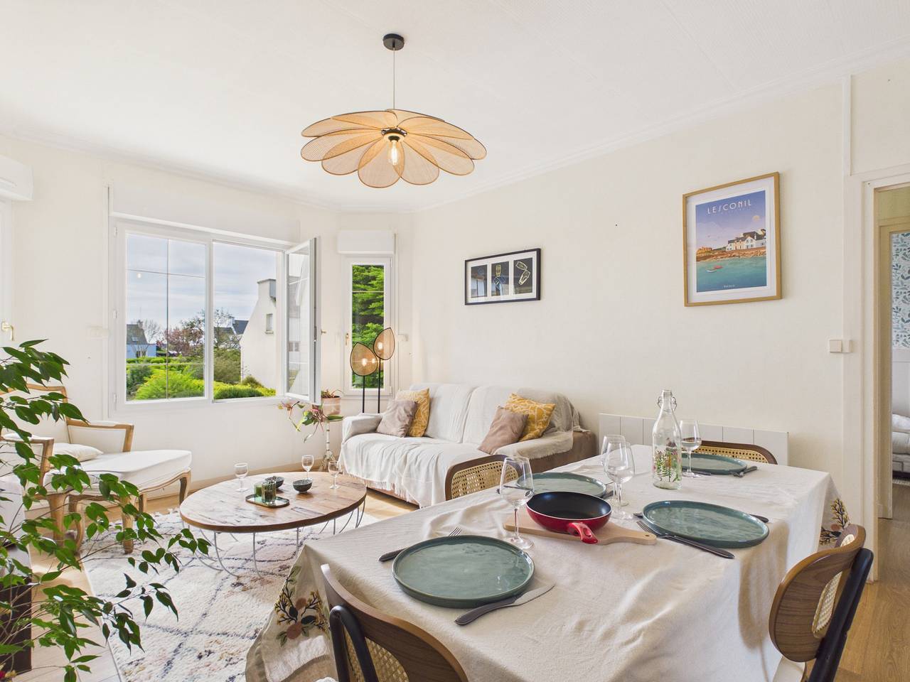 450m de la plage, maison pour 2 adultes/2 enfants in Brignogan-Plage, Región de Brest