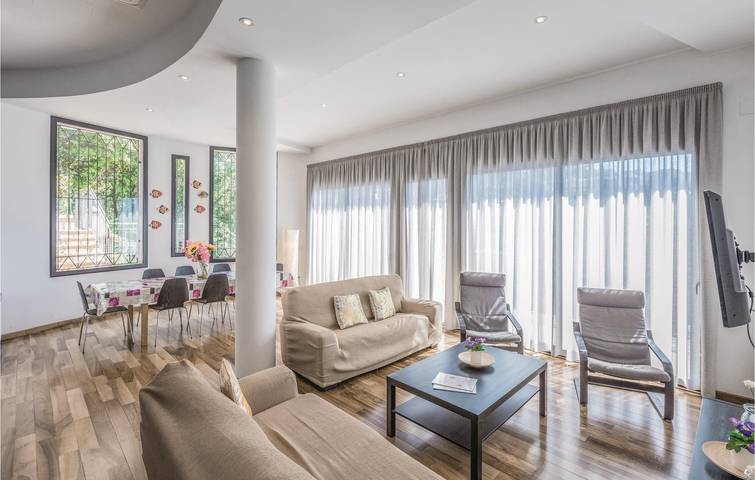 Appartement vue mer avec piscine et terrasse in Santa Susanna, Costa del Maresme