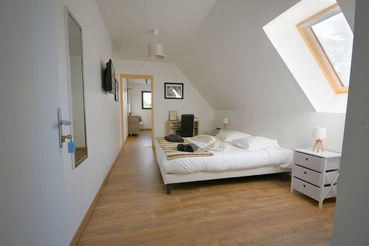 Chambre d’hôte pour 2 personnes, avec jardin et vue sur le lac