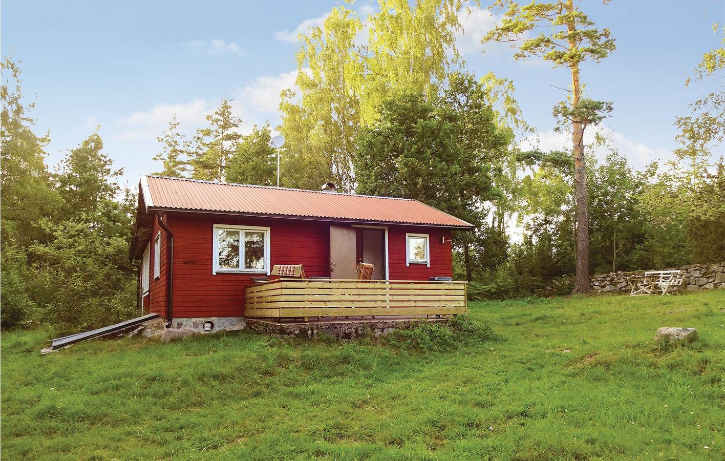 Hus för 4 Personer med terass in Svenska Östersjön