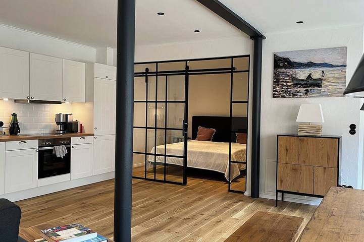 Ganze Wohnung, Loft 1 mit großer Terrasse und Strandkorb in Friedrichstadt, Eider-Treene-Sorge