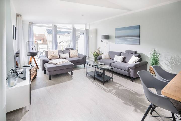 Ferienwohnung für 5 Personen, mit Sauna und Balkon auf Norderney - 2