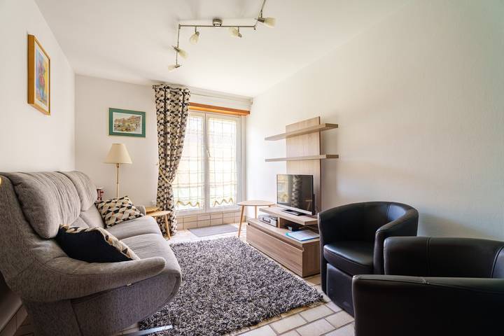 Gîte pour 6 personnes, avec Balcon et Jardin