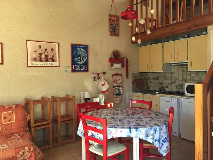 Location de vacances pour 4 personnes, avec terrasse, animaux acceptés dans Plage des Conches - 4