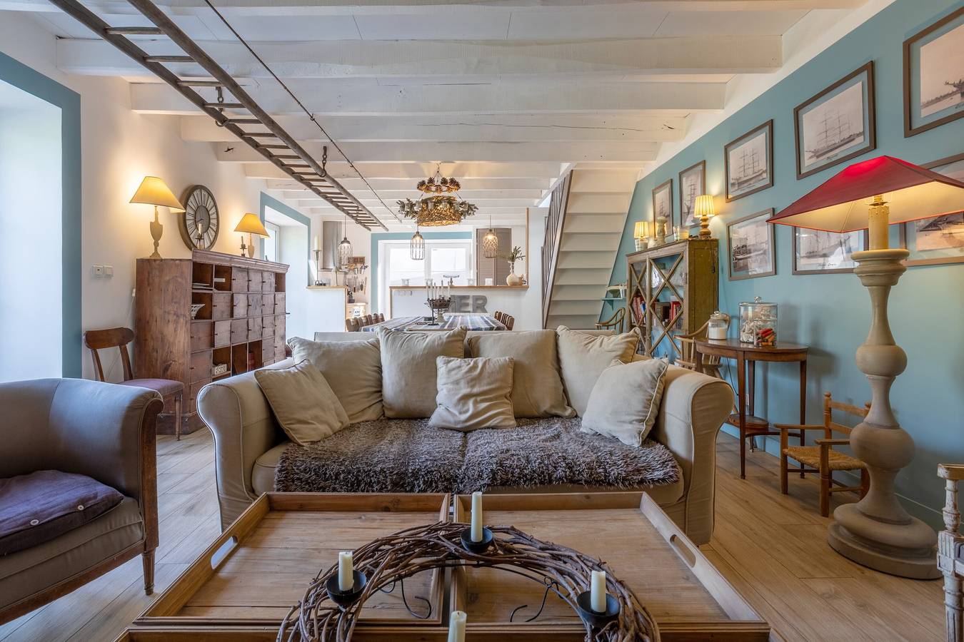 Maison de vacances 'La Bonne Descente' avec vue sur le lac, terrasse privée et Wi-Fi in Fouesnant, Région de Quimper