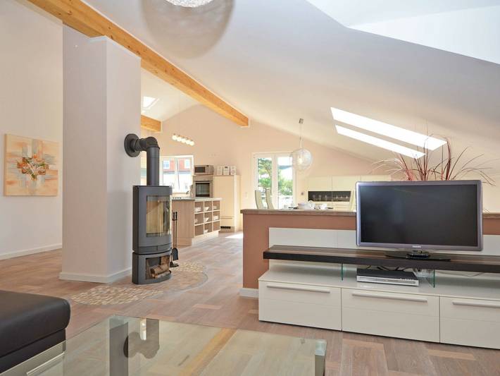 Ferienwohnung für 4 Personen, mit Balkon und Sauna in Binz