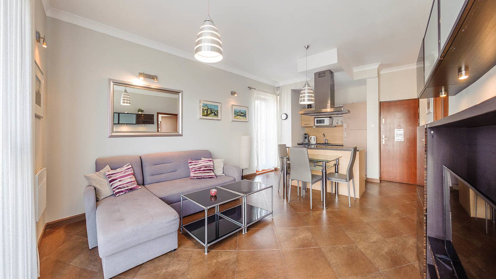 Ganze Ferienwohnung, Sun&Snow Plaza Swinoujscie - Apartament 222 in Swinemünde, Stettiner Haff