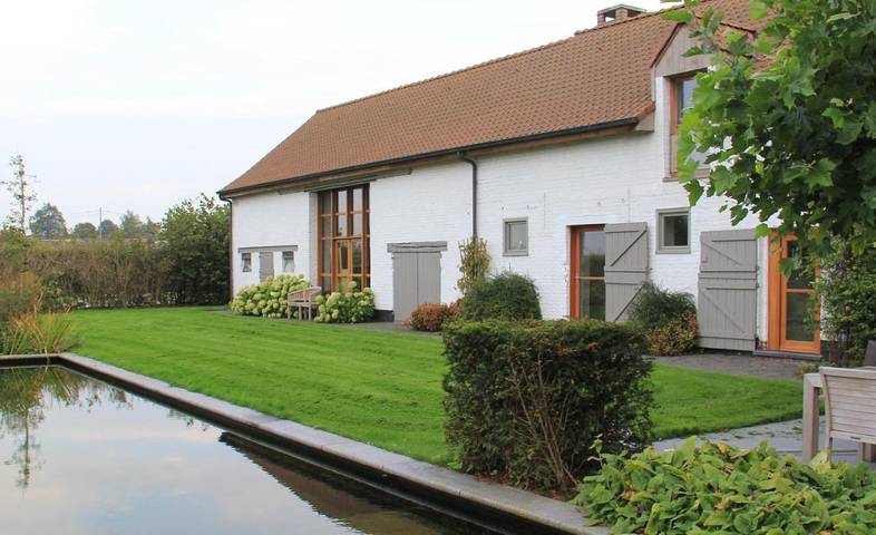 Location de vacances pour 3 personnes, avec Terrasse ainsi que Jardin et Vue à Kortemark - 4